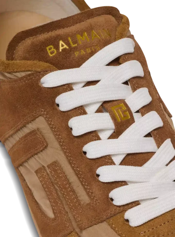 Racer 45 Sneakers aus Wildleder und Nylon