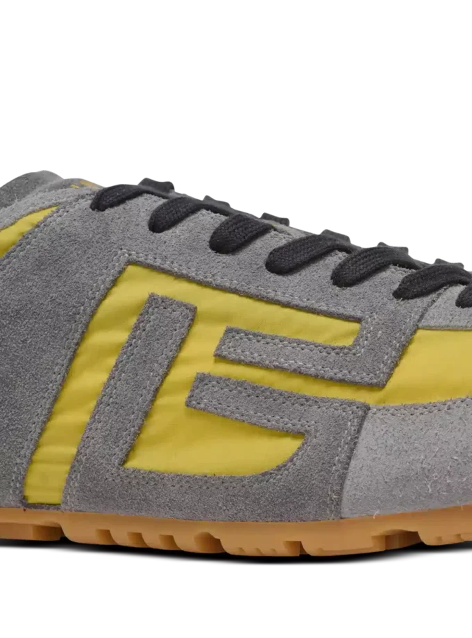 Racer 45 Sneakers aus Wildleder und Nylon