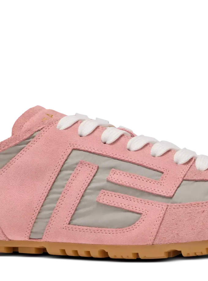 Racer 45 Sneakers aus Wildleder und Nylon