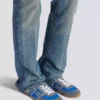 Racer 45 Sneakers aus Wildleder und Nylon