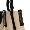 Release Beuteltasche aus Canvas und Kalbsleder Release Beuteltasche aus Canvas und Kalbsleder