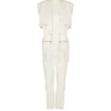 Ärmelloser Overall aus Lammleder Ärmelloser Overall aus Lammleder