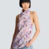 Ärmelloses Oberteil mit Poppy Flower-Print Ärmelloses Oberteil mit Poppy Flower-Print