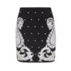 Rock mit Paisley- und Sternenstickerei Rock mit Paisley- und Sternenstickerei