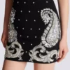 Rock mit Paisley- und Sternenstickerei Rock mit Paisley- und Sternenstickerei