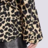 Rüschenbluse mit Leopardenmuster Rüschenbluse mit Leopardenmuster
