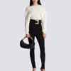 Schlauchstrickpullover Schlauchstrickpullover