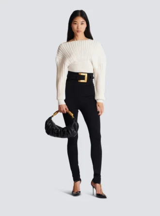 Schlauchstrickpullover