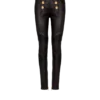 Schmal geschnittene Bikerhose aus Lammleder Schmal geschnittene Bikerhose aus Lammleder