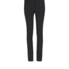 Schmal geschnittene Hose mit Reißverschluss aus Grain de Poudre Schmal geschnittene Hose mit Reißverschluss aus Grain de Poudre