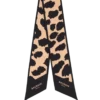Seidenbandana mit Leopardenmuster