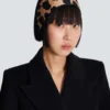 Seidenbandana mit Leopardenmuster