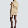 Shorts aus Baumwollgabardine mit Gürtel Shorts aus Baumwollgabardine mit Gürtel