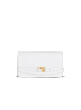Shuffle-Brieftasche aus Kalbsleder mit Kette