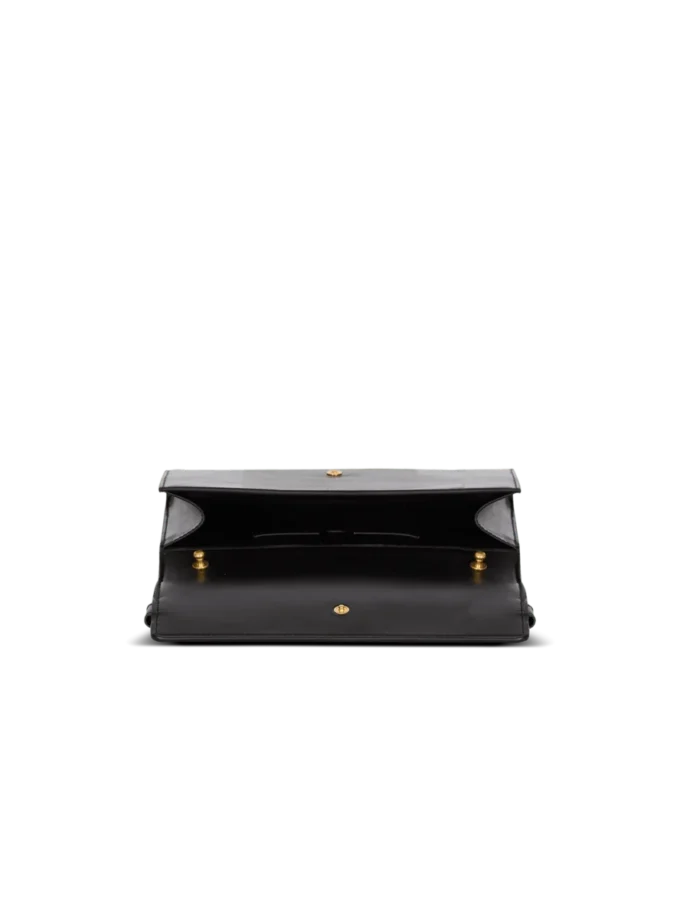 Shuffle-Brieftasche aus Kalbsleder mit Kette Shuffle-Brieftasche aus Kalbsleder mit Kette