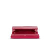 Shuffle-Brieftasche aus Kalbsleder mit Kette Shuffle-Brieftasche aus Kalbsleder mit Kette