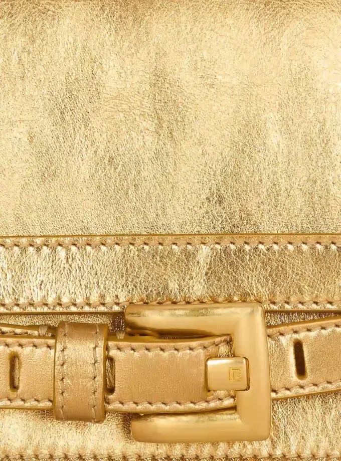 Shuffle-Geldbörse aus Lamé-Leder Shuffle-Geldbörse aus Lamé-Leder