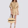 Shuffle Medium Tasche aus Raffia Shuffle Medium Tasche aus Raffia