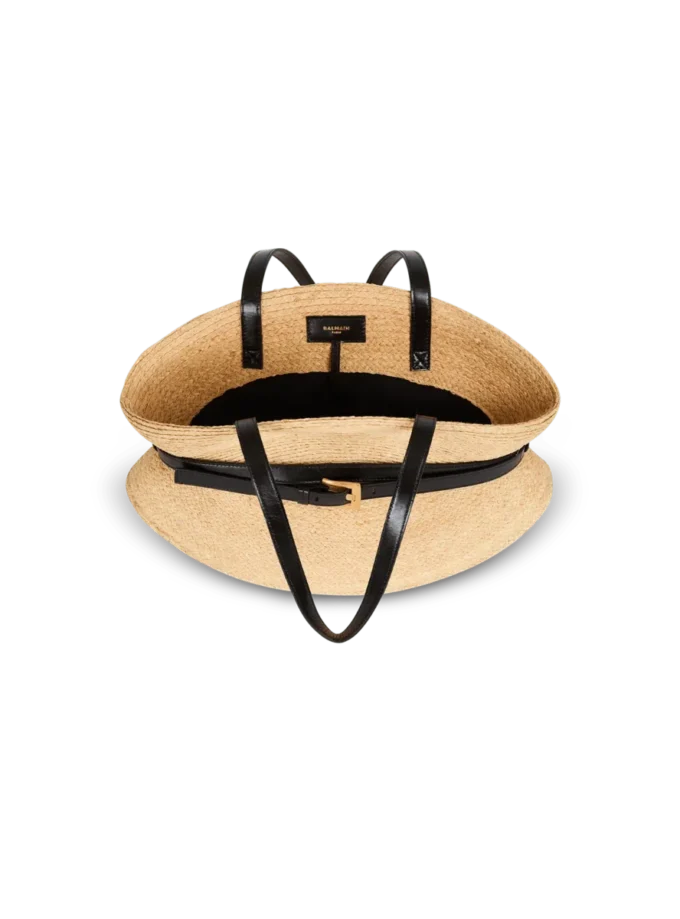 Shuffle Medium Tasche aus Raffia Shuffle Medium Tasche aus Raffia