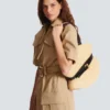 Shuffle Medium Tasche aus Raffia Shuffle Medium Tasche aus Raffia