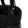 Shuffle Mini-Tasche aus Kalbsleder und Raffia Shuffle Mini-Tasche aus Kalbsleder und Raffia