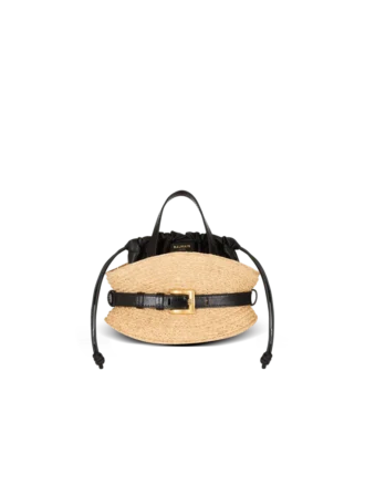 Shuffle Mini-Tasche aus Raffia