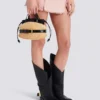 Shuffle Mini-Tasche aus Raffia Shuffle Mini-Tasche aus Raffia