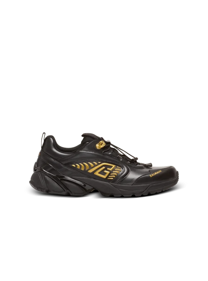 Sneaker aus glasiertem Leder in Cosmic Dust Sneaker aus glasiertem Leder in Cosmic Dust