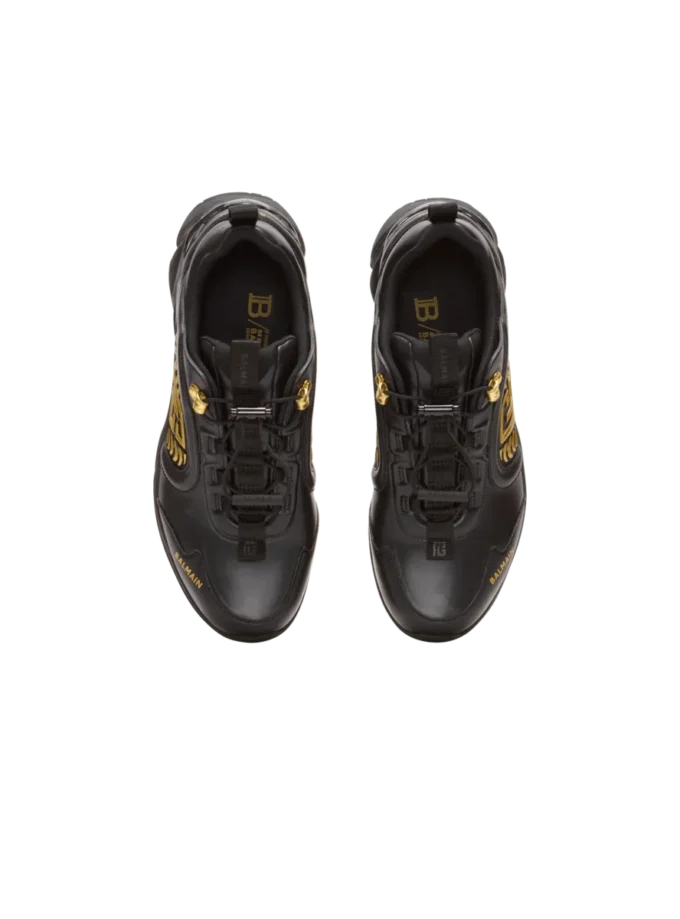 Sneaker aus glasiertem Leder in Cosmic Dust Sneaker aus glasiertem Leder in Cosmic Dust