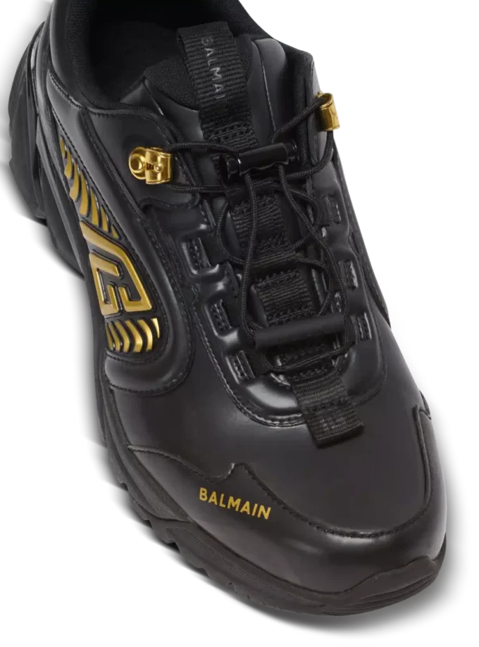 Sneaker aus glasiertem Leder in Cosmic Dust Sneaker aus glasiertem Leder in Cosmic Dust