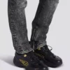 Sneaker aus glasiertem Leder in Cosmic Dust Sneaker aus glasiertem Leder in Cosmic Dust
