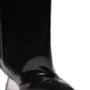 Stiefel aus Kalbsleder mit Keilabsatz