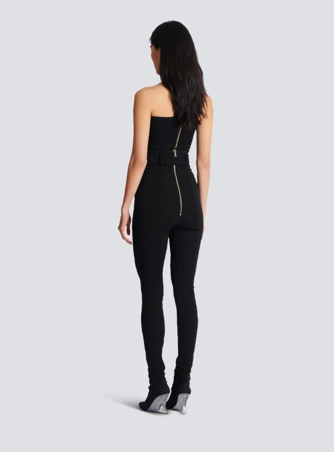 Stretchhose mit Gürtel Stretchhose mit Gürtel