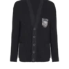Strickjacke aus Baumwoll-Schlauchstrick Strickjacke aus Baumwoll-Schlauchstrick