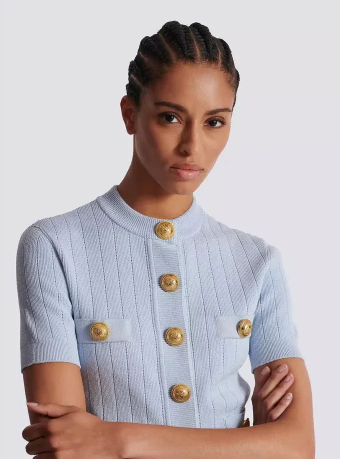 Strickjacke mit 4 Taschen Strickjacke mit 4 Taschen