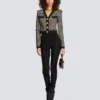 Strickjacke mit Monogramm Strickjacke mit Monogramm