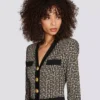 Strickjacke mit Monogramm Strickjacke mit Monogramm