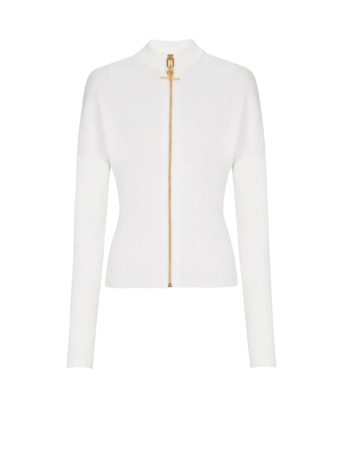 Strickjacke mit Reißverschluss Strickjacke mit Reißverschluss