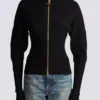 Strickjacke mit Reißverschluss Strickjacke mit Reißverschluss