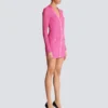 Strickkleid mit Monogramm Strickkleid mit Monogramm