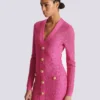 Strickkleid mit Monogramm Strickkleid mit Monogramm