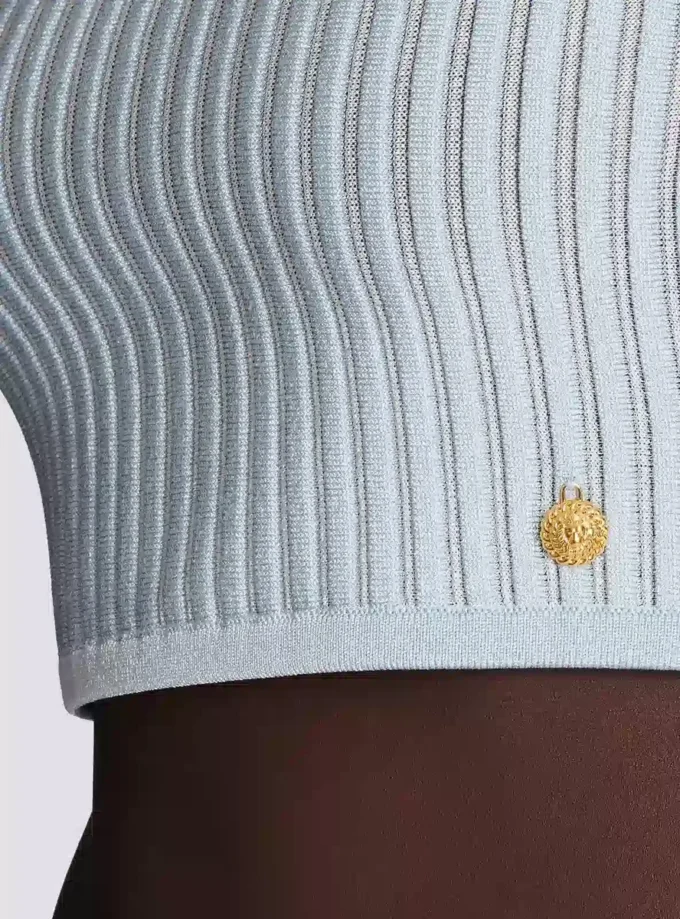 Strukturiertes Strickoberteil Strukturiertes Strickoberteil