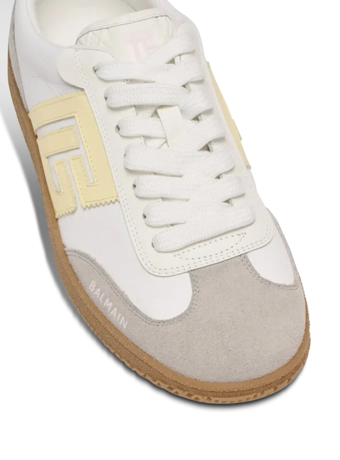 Swan Sneakers aus Kalbsleder und Nylon Swan Sneakers aus Kalbsleder und Nylon