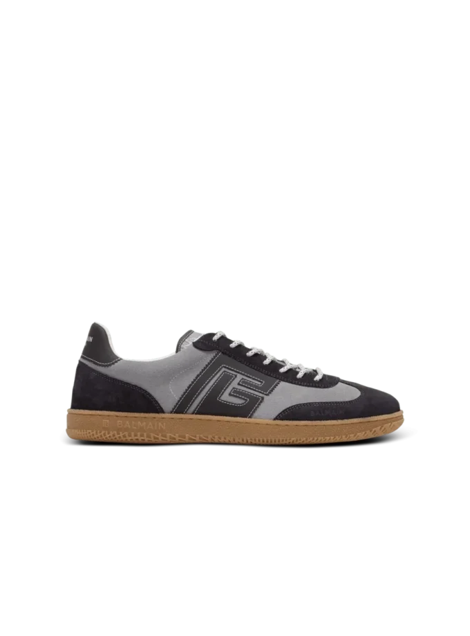 Swan Sneakers aus Wildleder von Balmain Swan Sneakers aus Wildleder von Balmain