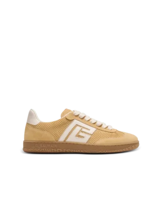 Swan Sneakers aus Wildleder von Balmain