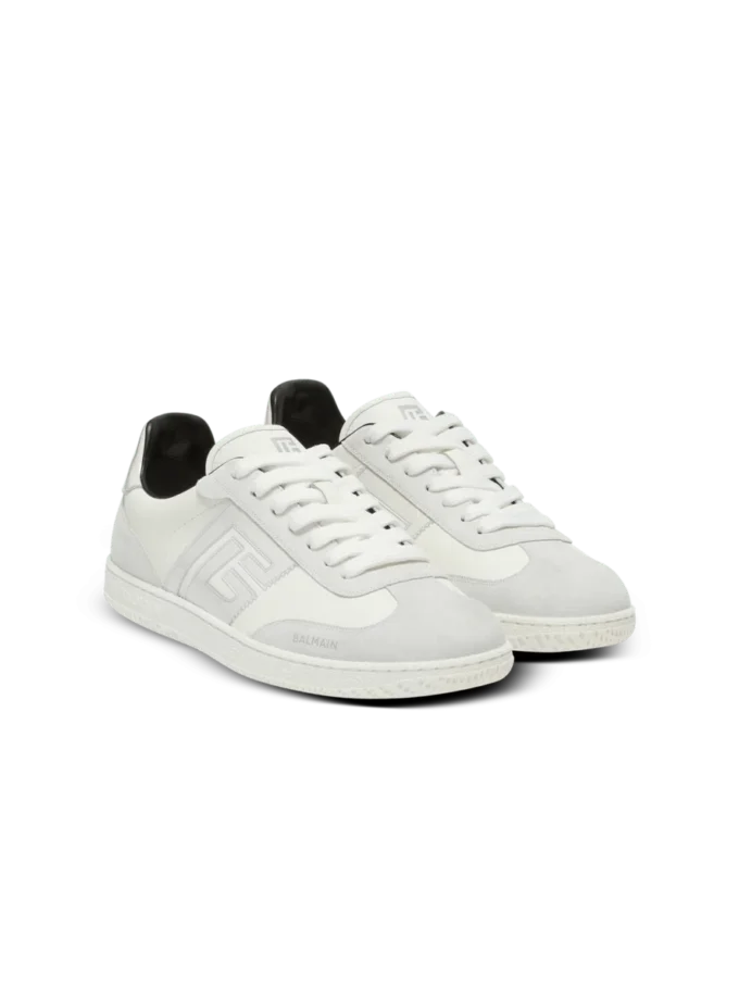 Swan Sneakers aus Wildleder von Balmain Swan Sneakers aus Wildleder von Balmain