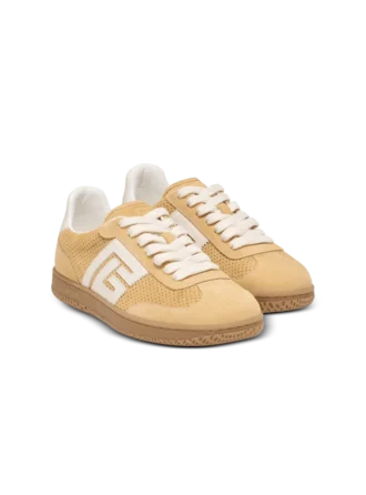 Swan Sneakers aus Wildleder von Balmain
