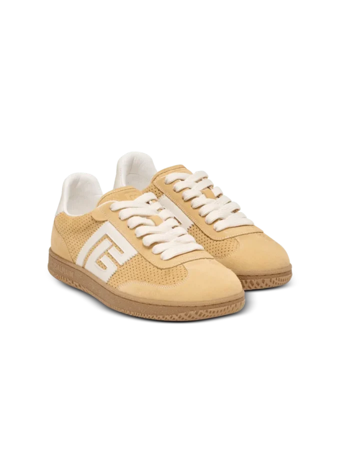 Swan Sneakers aus Wildleder von Balmain Swan Sneakers aus Wildleder von Balmain