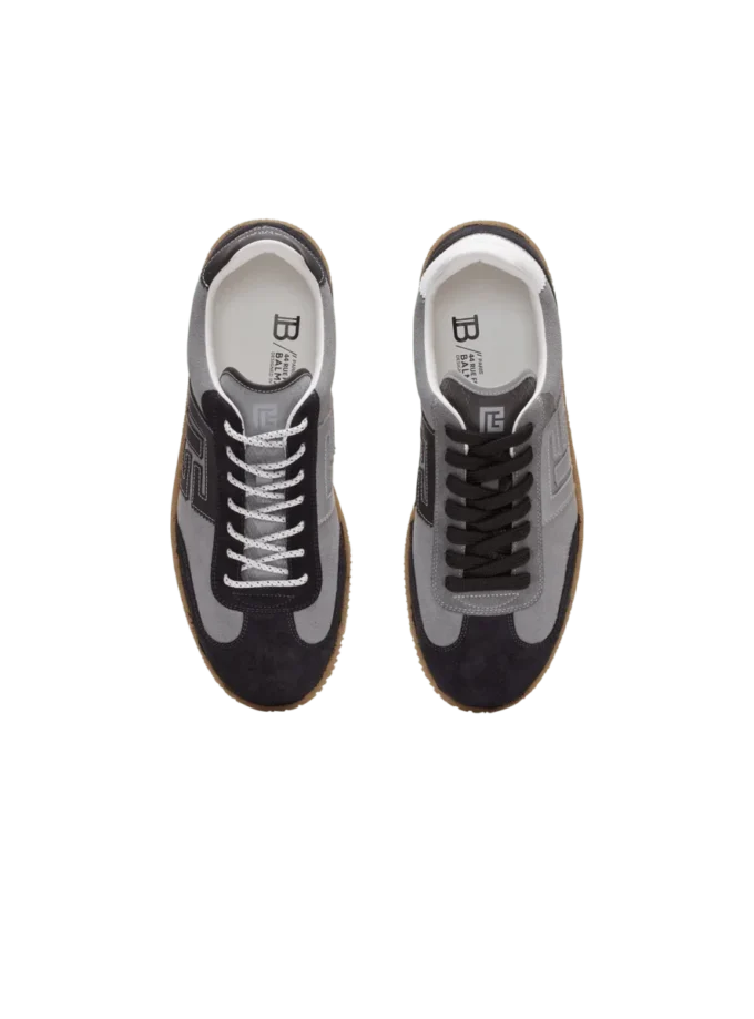 Swan Sneakers aus Wildleder von Balmain Swan Sneakers aus Wildleder von Balmain