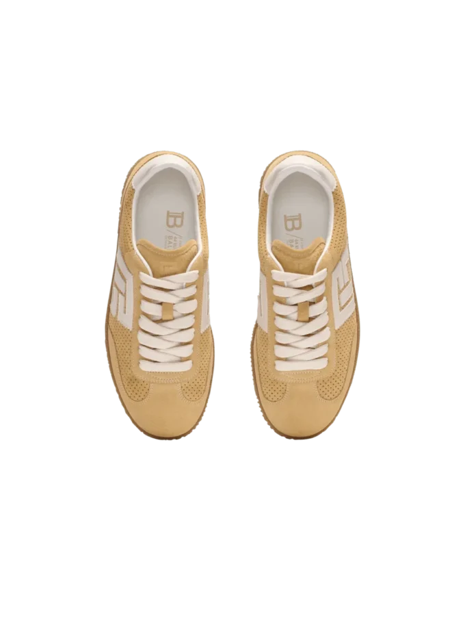 Swan Sneakers aus Wildleder von Balmain Swan Sneakers aus Wildleder von Balmain